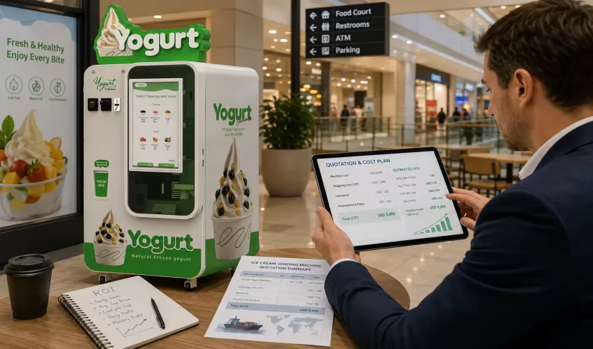 How Much Does an Ice Cream Vending Machine Cost? A Commercial Buyer’s Guide